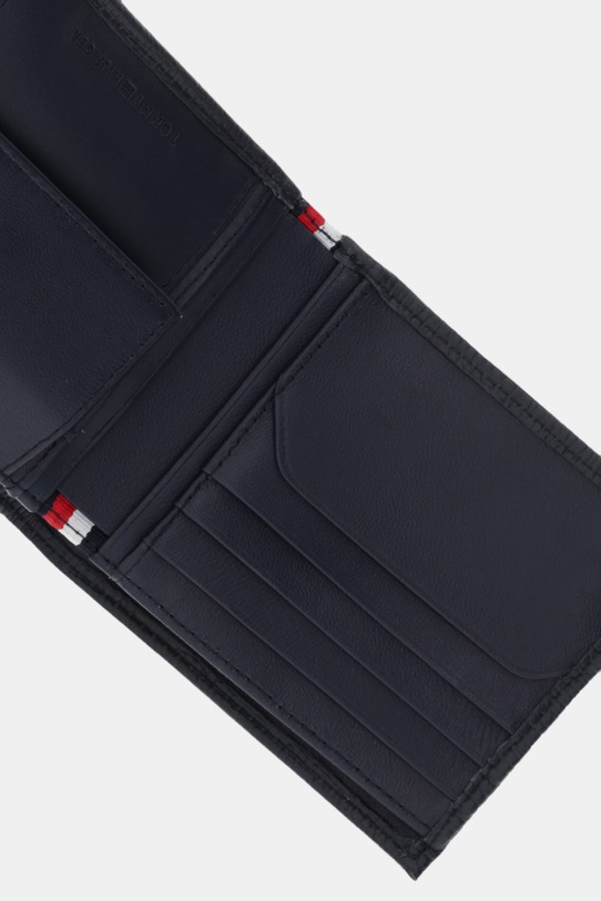 Akcesoria Tommy Hilfiger portfel skórzany AM0AM13709 granatowy