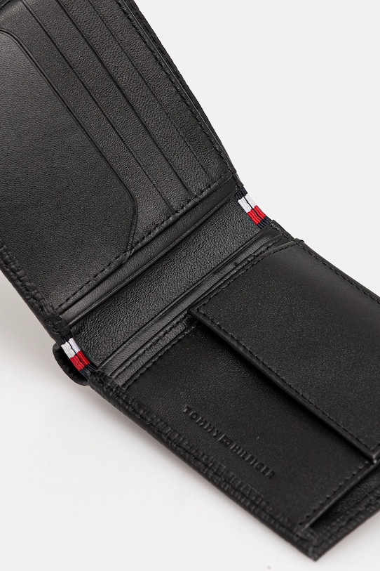 Dodaci Kožni novčanik Tommy Hilfiger AM0AM13709 crna