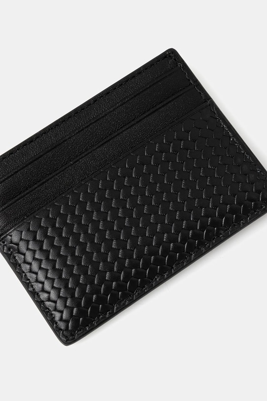Akcesoria Tommy Hilfiger etui na karty skórzane AM0AM13725 czarny