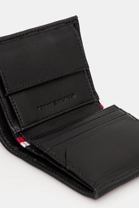 Doplňky Kožená peněženka Tommy Hilfiger AM0AM13839 černá