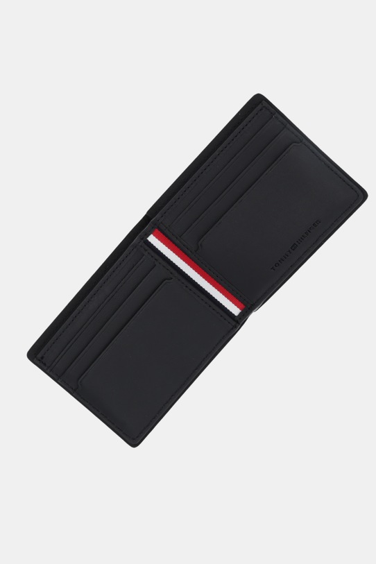 Tommy Hilfiger portfel skórzany czarny AM0AM13739