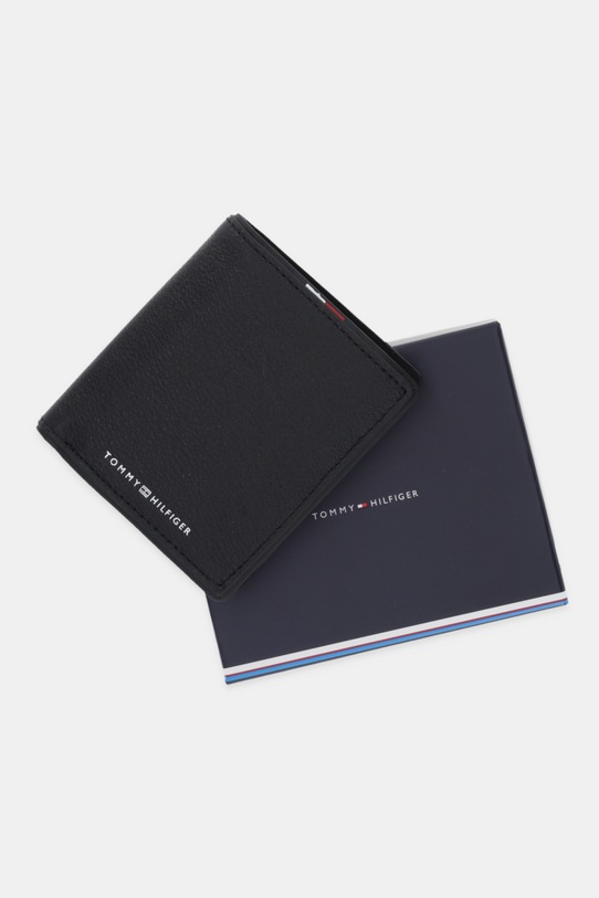 Tommy Hilfiger portfel skórzany AM0AM13742 czarny