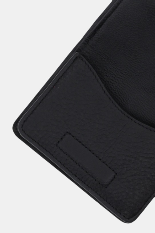 Tommy Hilfiger etui na karty skórzane czarny AM0AM13840