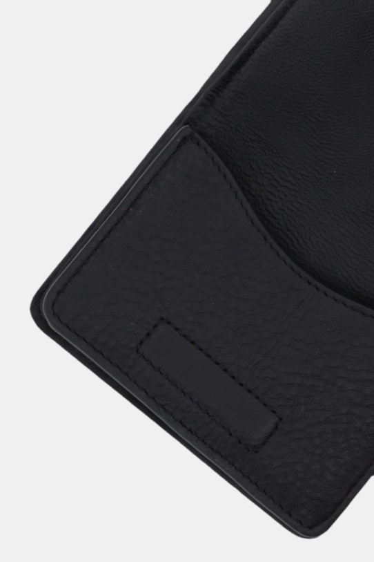 Tommy Hilfiger etui na karty skórzane czarny AM0AM13840