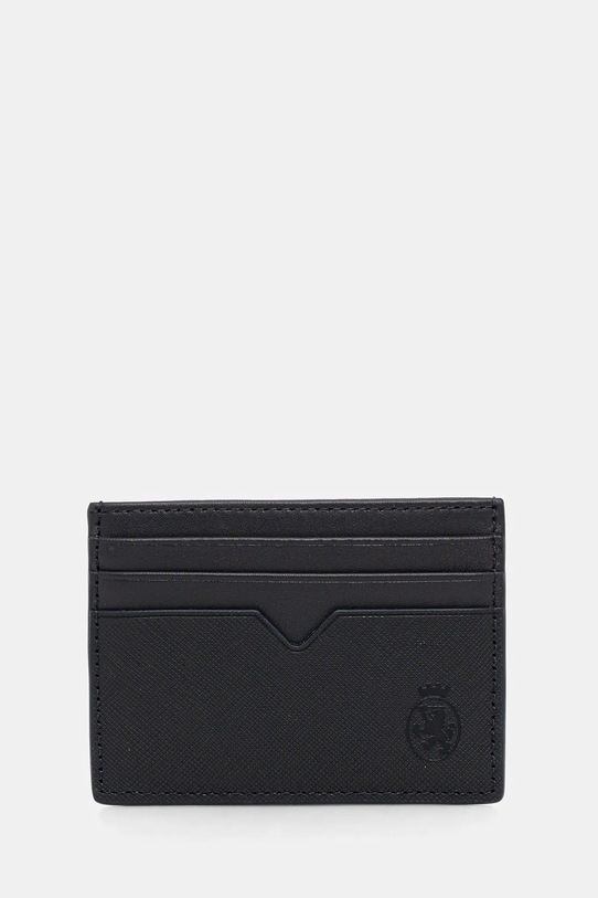 Tommy Hilfiger etui na karty skórzane i brelok AM0AM13779 granatowy AW25