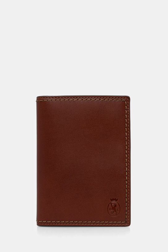 Tommy Hilfiger etui na paszport i zawieszka do bagażu AM0AM13780 brązowy AW25