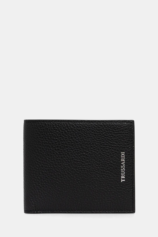Trussardi portofel de piele piele negru I017E000030N