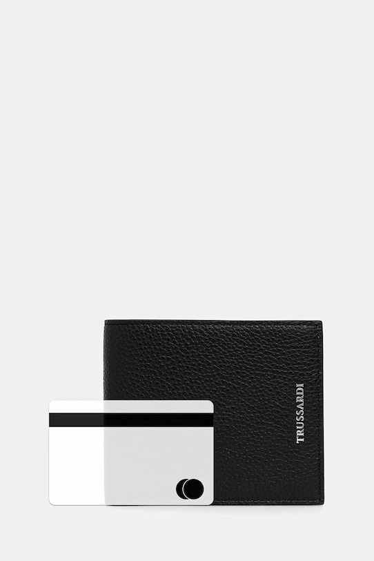 Trussardi portofel de piele I017E000030N negru