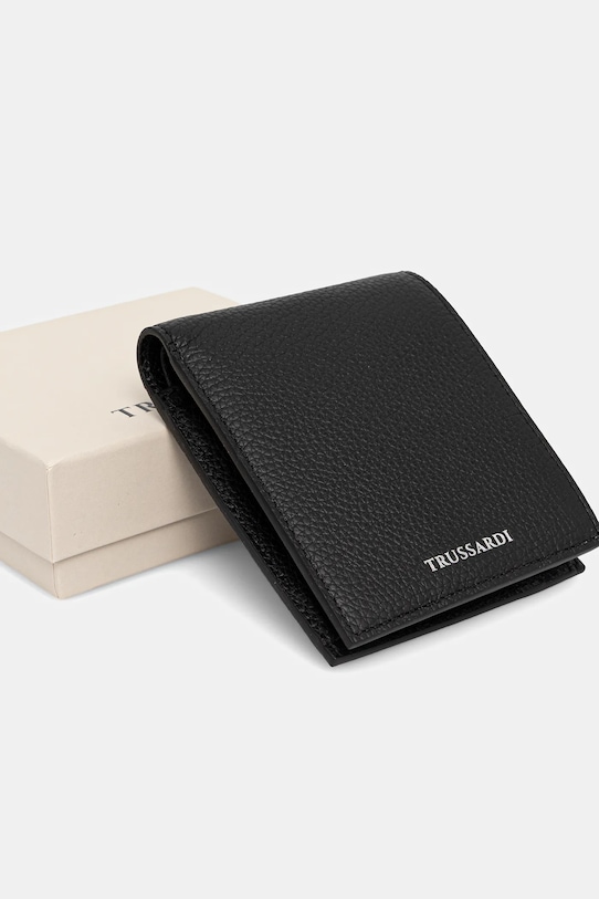 Trussardi portofel de piele negru I017E000030N