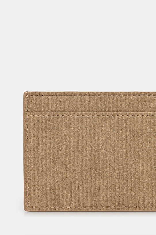 Akcesoria Kenzo etui na karty skórzane Card Holder FF62PM100L06 beżowy
