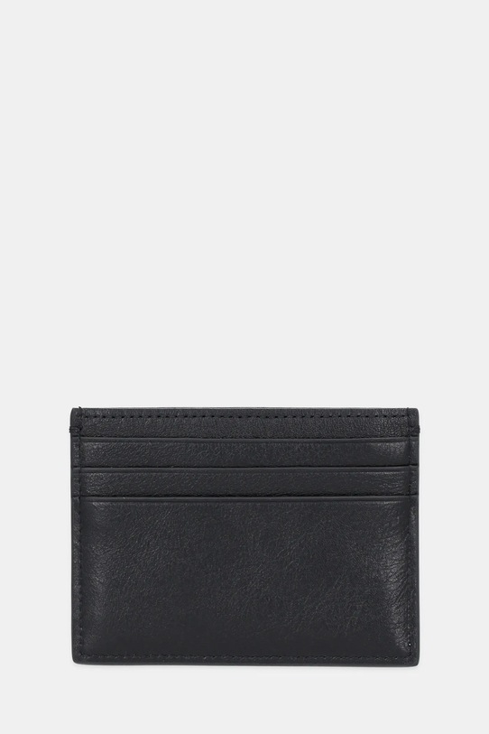 Kožni etui za kartice Calvin Klein LV04G1070G crna AW25