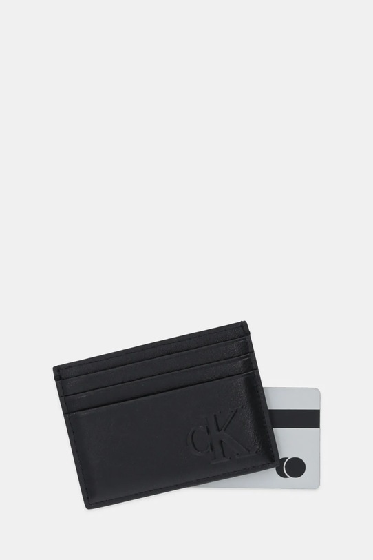Dodaci Kožni etui za kartice Calvin Klein LV04G1070G crna