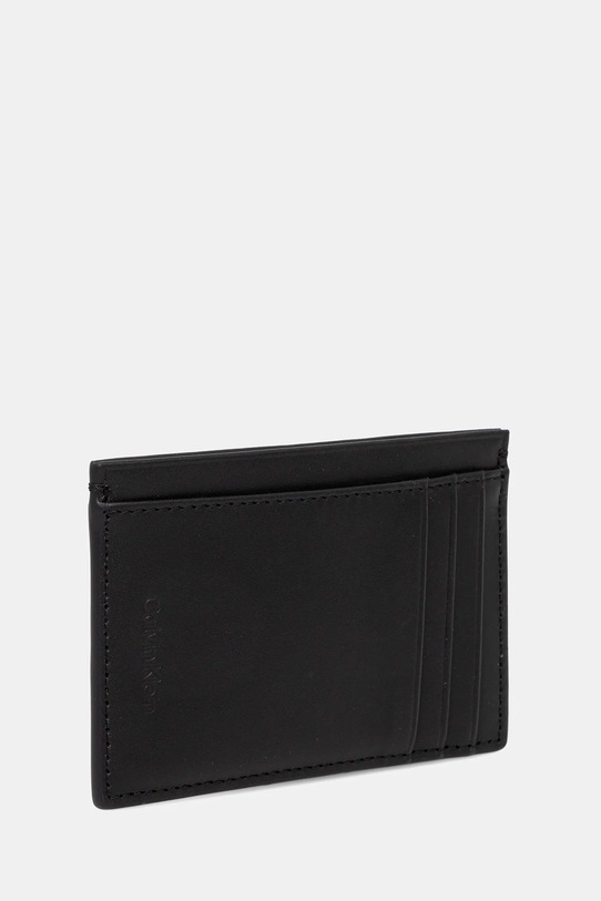 Akcesoria Calvin Klein saszetka skórzana LV04D0003G czarny