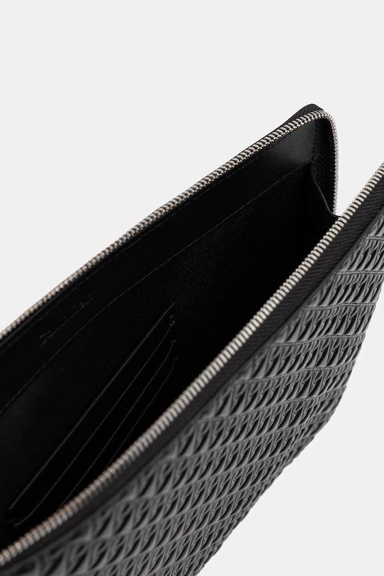 Кожаная сумка Calvin Klein LV04D0003G чёрный