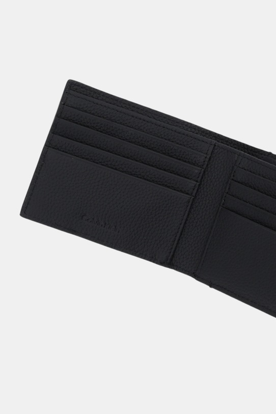 Calvin Klein portfel skórzany czarny LV04D1062G