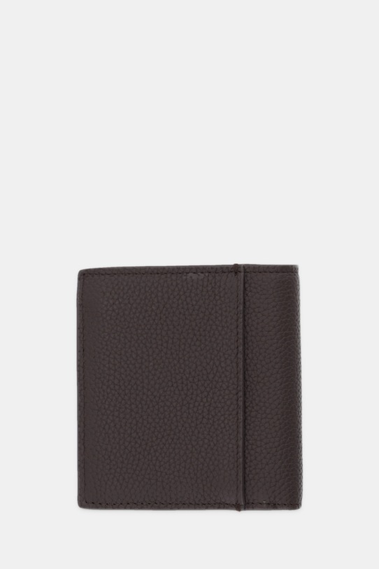 Calvin Klein portfel skórzany LV04D1064G brązowy AW25