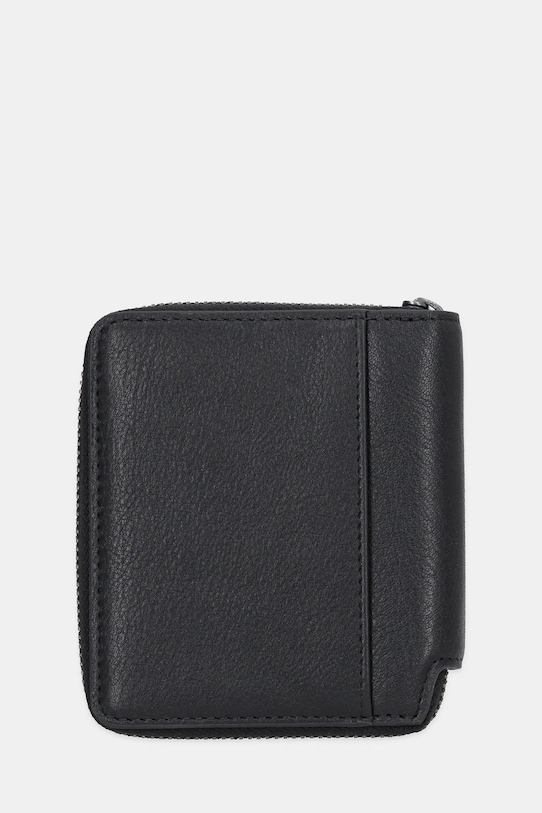 Kožená peňaženka Calvin Klein LV04D1077G čierna AW25