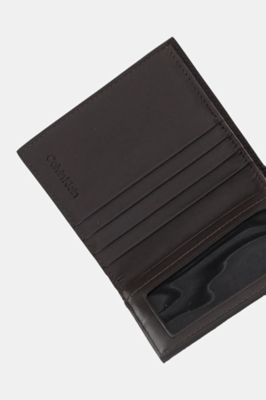 Calvin Klein portfel brązowy LV04D1084G