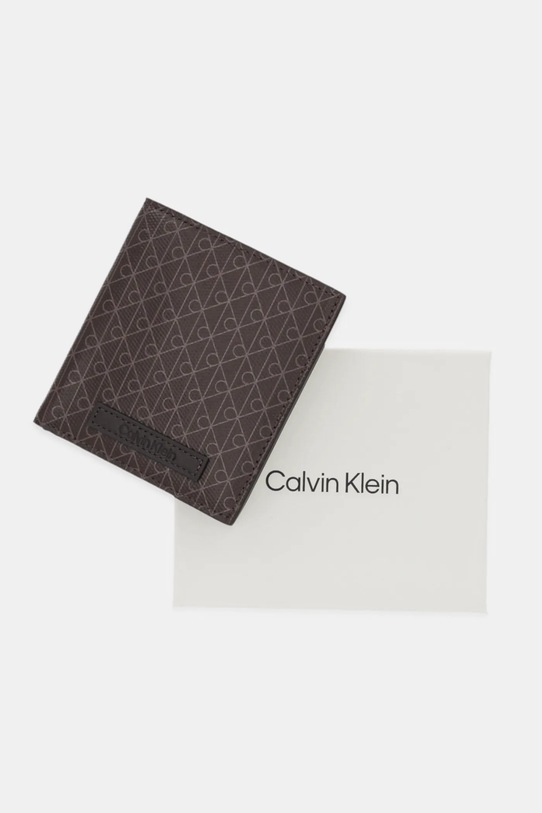 Calvin Klein portfel LV04D1084G brązowy