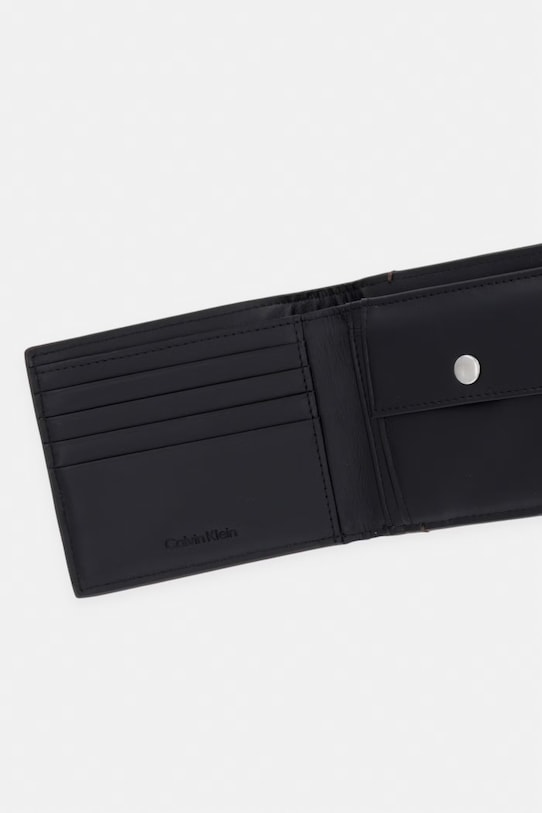 Dodaci Calvin Klein novčanik za muškarce kožni LV04D1085G smeđa