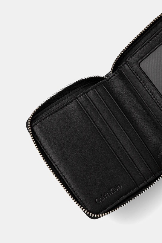 Аксесуари Шкіряний гаманець Calvin Klein LV04D1088G чорний