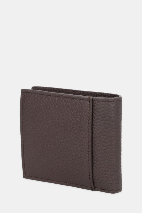 Calvin Klein portfel skórzany LV04D1138G brązowy NC25