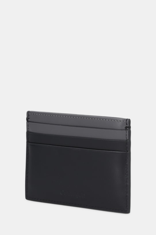 Kožené pouzdro na karty Calvin Klein LV04D1154G černá AW25