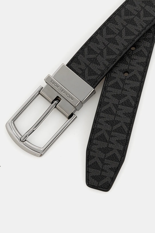 Peňaženka a kožený opasok Michael Kors čierna 39S4LBLN4B