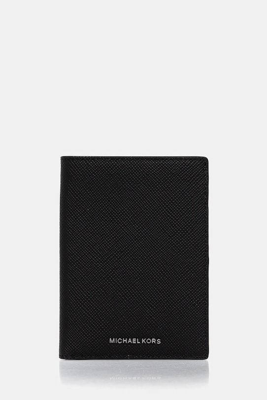 Кожаный кошелек Michael Kors кожа чёрный 39F5LHDE8L