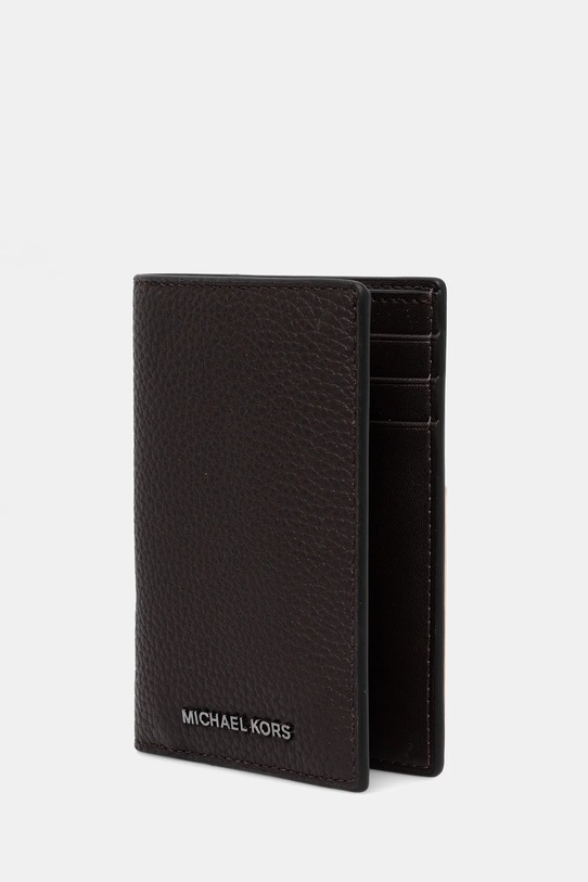 Kožená peněženka Michael Kors 39F5LHDF0L hnědá AW25