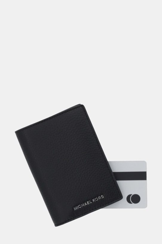 Michael Kors portfel skórzany czarny 39F5LHDF0L