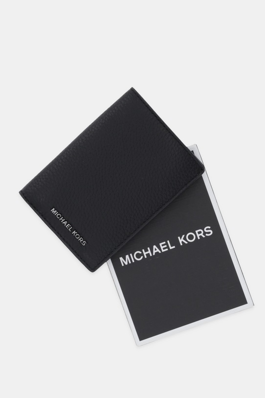 Michael Kors portfel skórzany 39F5LHDF0L czarny