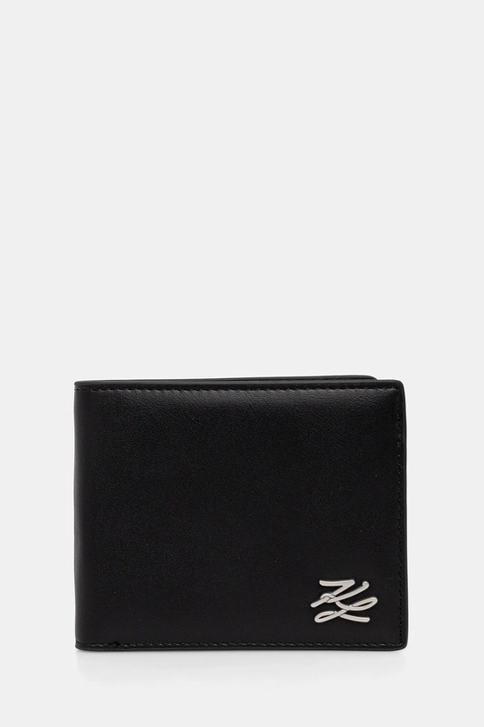 Кошелек Karl Lagerfeld имитация натуральной кожи чёрный A4M32057