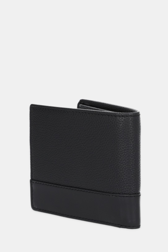 Кожаный кошелек HUGO 50548315 чёрный AW25