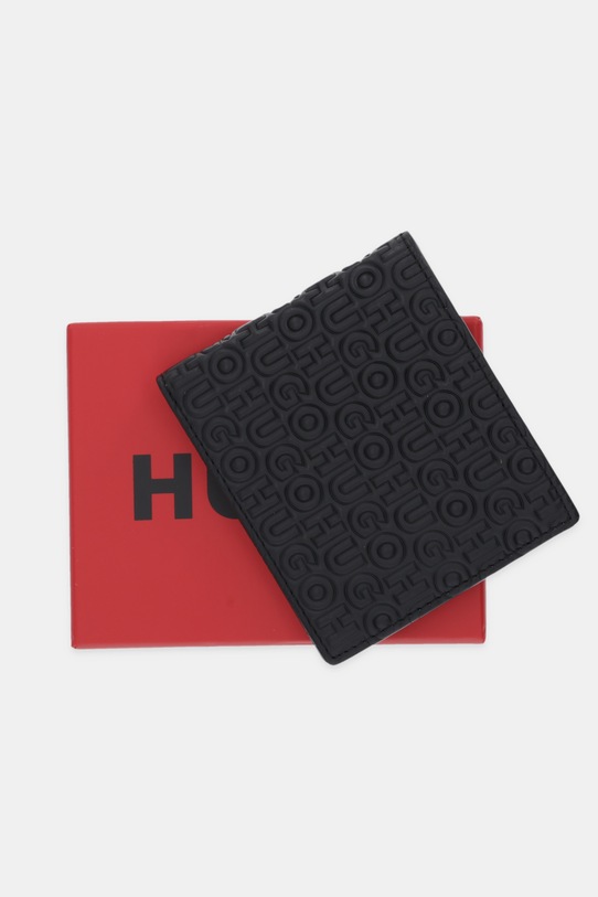 Kožená peněženka HUGO 50552780 černá