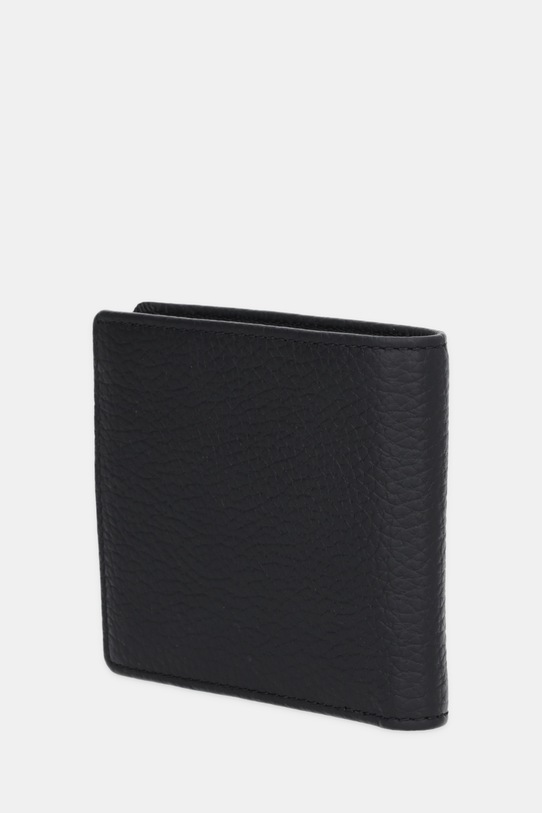 Δερμάτινο πορτοφόλι HUGO 50552811 μαύρο AW25