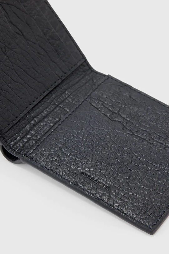 Kožená peňaženka AllSaints ELKKA čierna M295XB