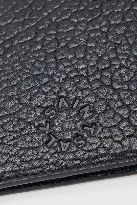 Kožená peňaženka AllSaints ELKKA M295XB čierna