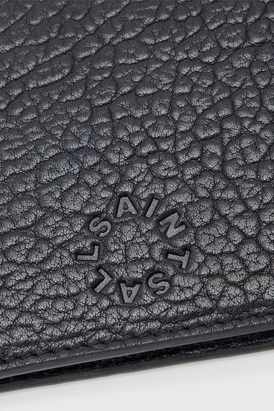 AllSaints portfel skórzany ELKKA M295XB czarny