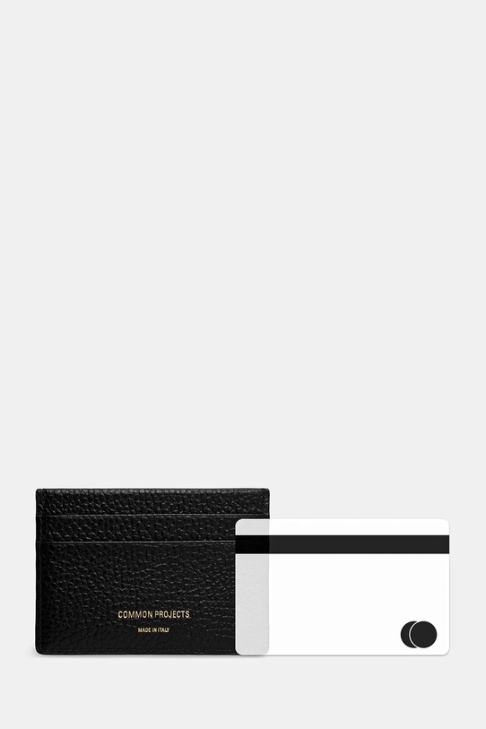 Common Projects etui na karty skórzane Multi Card Holder czarny 9177.7001