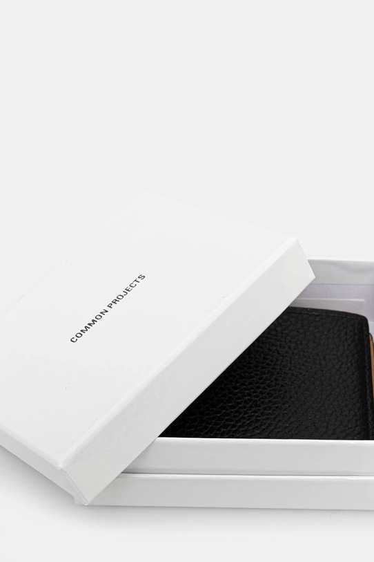 Common Projects portfel skórzany Standard Wallet czarny 9175.7001