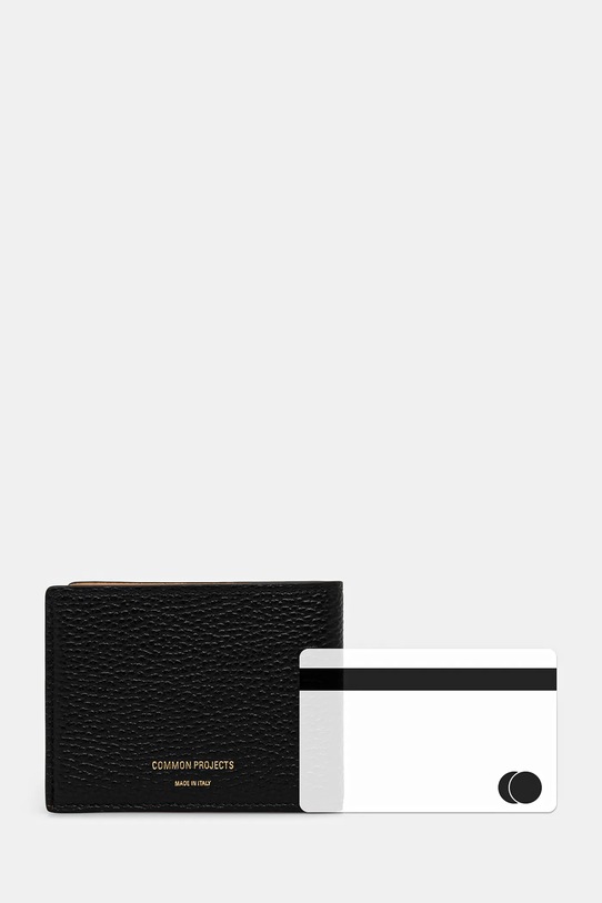 Common Projects portfel skórzany Standard Wallet 9175.7001 czarny