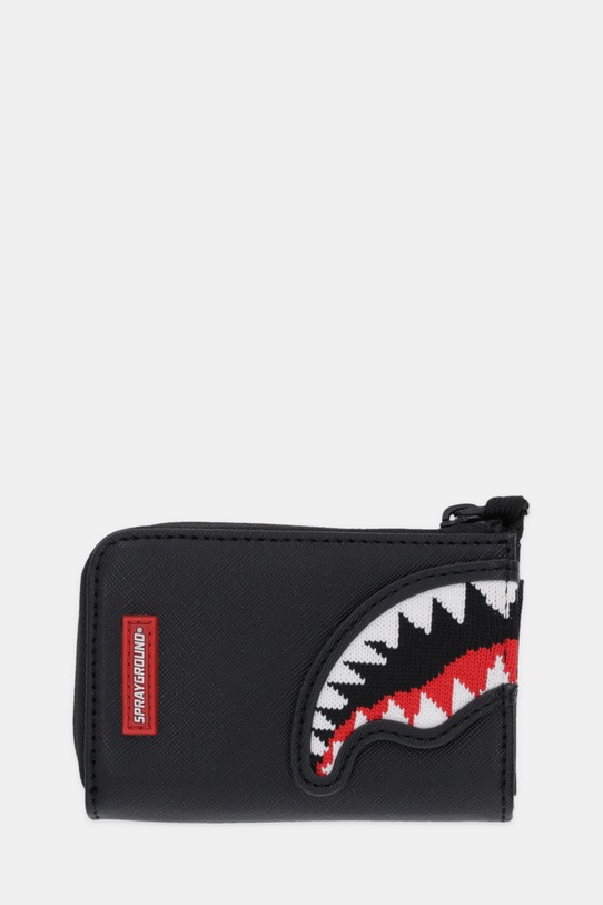 Sprayground portfel imitacja skóry licowej czarny 910W8029NSZ