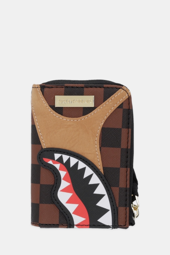 Sprayground portfel imitacja skóry licowej brązowy 910W7999NSZ