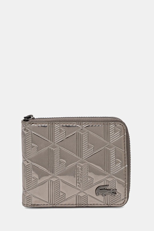 Peňaženka Lacoste vzorovaný strieborná NU4902BG
