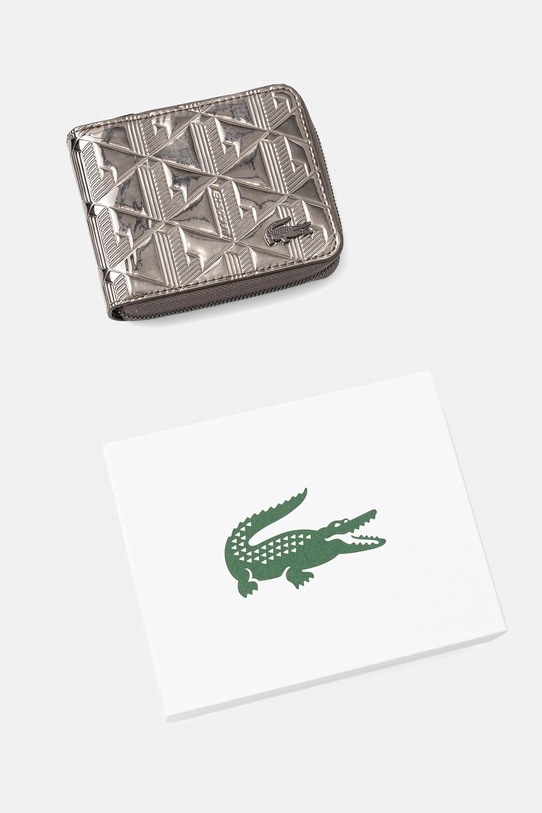 Peňaženka Lacoste NU4902BG strieborná