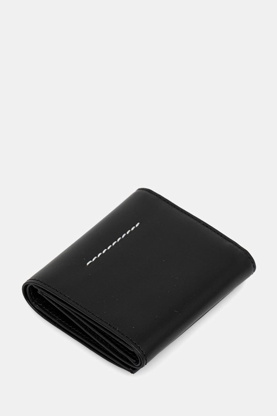 MM6 Maison Margiela portfel skórzany SA6UI0030.P8622.T8013 czarny AW25