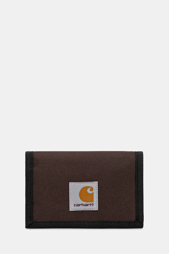 Carhartt WIP portfel Alec Wallet drobny wzór brązowy I031471.33HXX