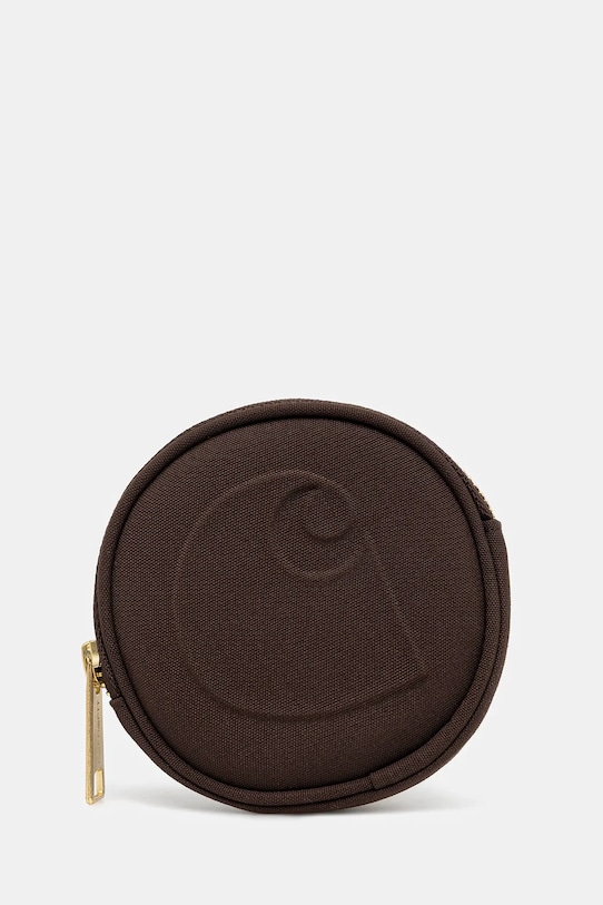 Кошелек Carhartt WIP Clarton Zip Wallet гладкий коричневый I033780.47XX