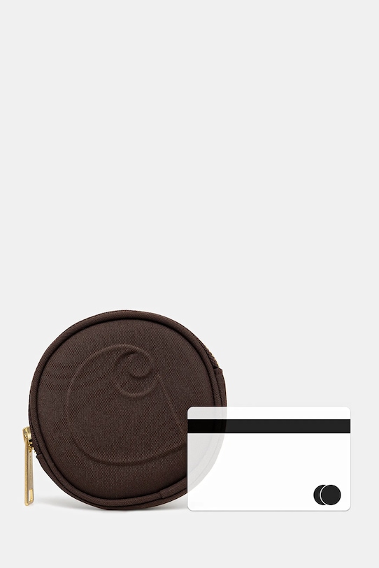 Кошелек Carhartt WIP Clarton Zip Wallet коричневый I033780.47XX